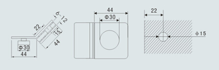 Glass clamp